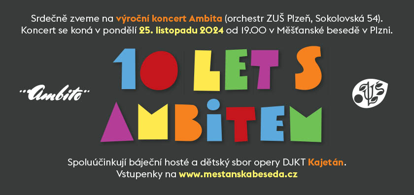 Pozvánka – 10 let s Ambitem